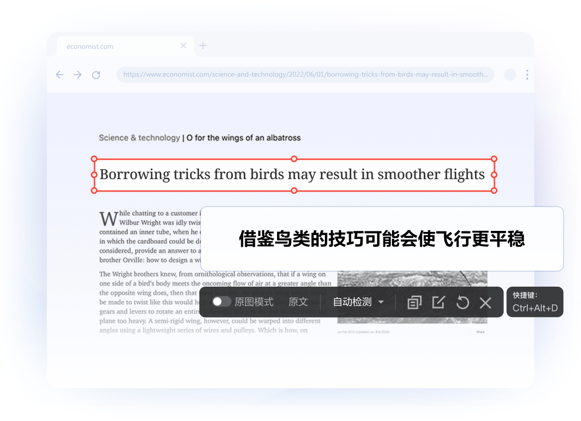 有道翻译截图即时翻译功能演示动图